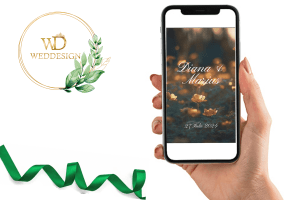 invitatie de nunta online forest